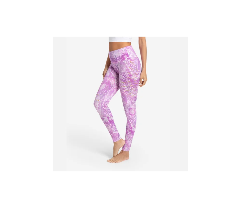 Spirit of OM - Yoga Leggings Puja - malve