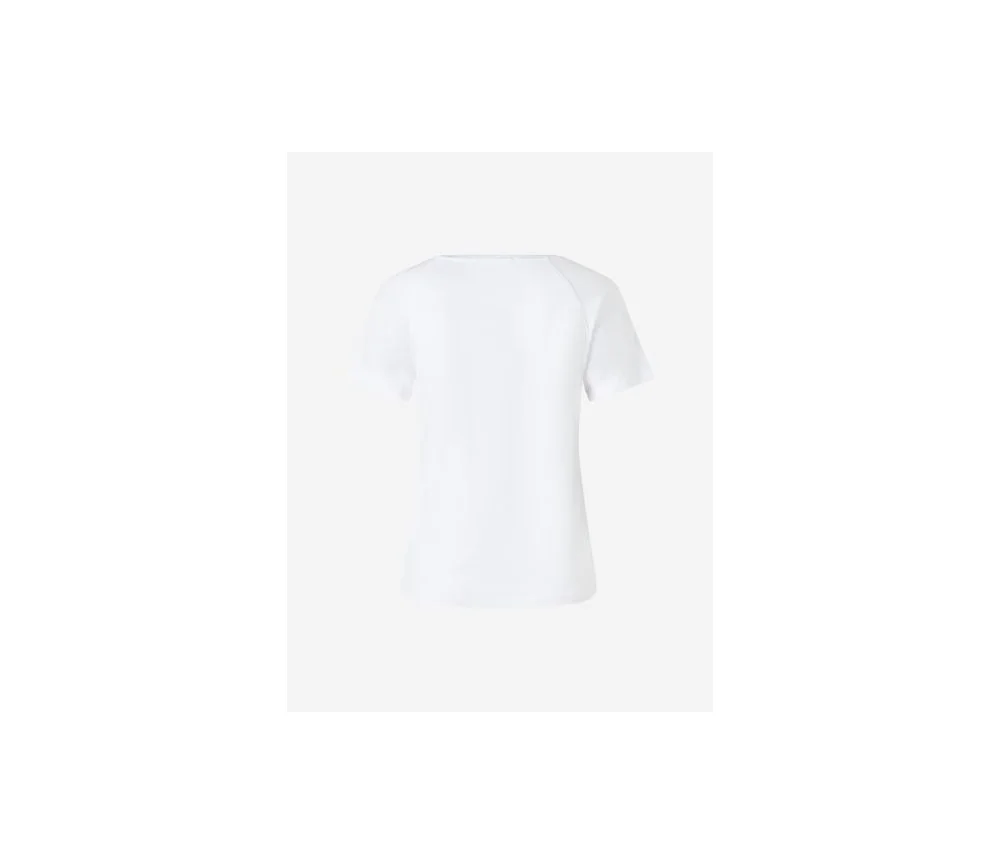 Spirit of OM - Shirt Raglan OM Herz - weiß