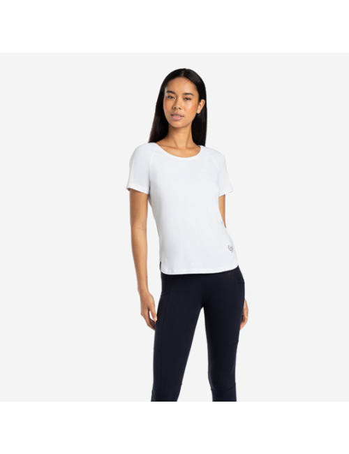 Spirit of OM - Shirt Raglan OM Herz - weiß