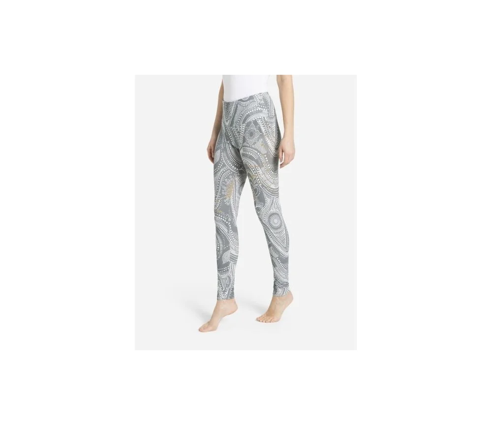 Spirit of OM - Yoga Leggings Puja - graugold