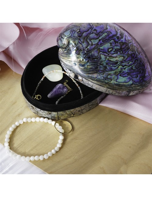 Aufbewahrungs - & Schmuck Dose - Paua-Muschel ca. 11 x 9cm