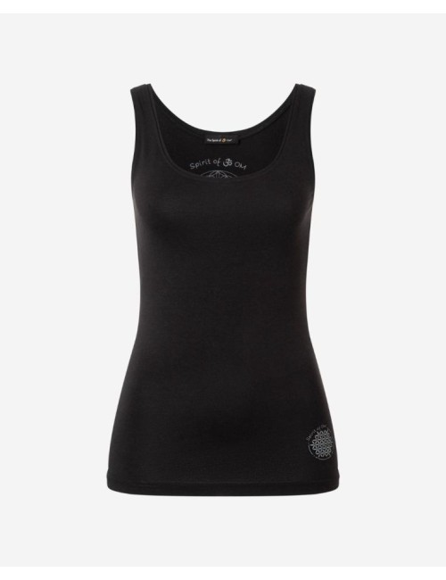 Spirit of OM - Tanktop Satti - schwarz