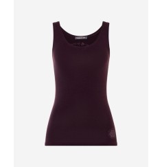 Spirit of OM - Tanktop Satti - aubergine