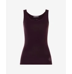 Spirit of OM - Tanktop Satti - aubergine