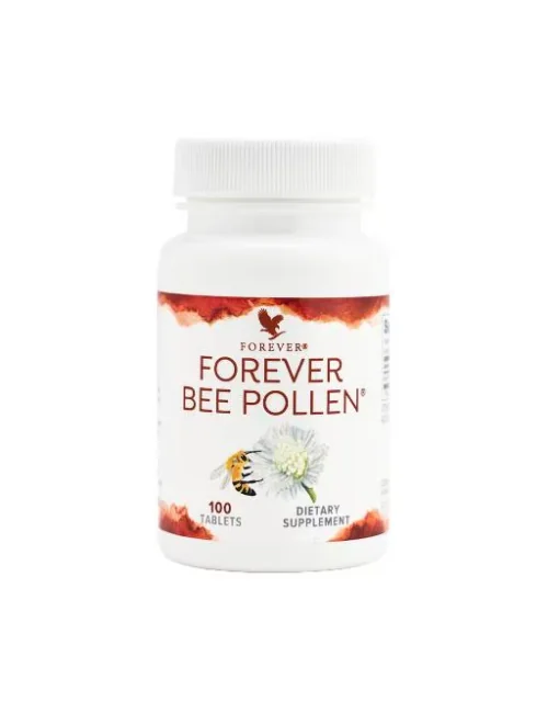 Forever - Forever Bee Pollen™ - Nahrungsergänzungsmittel mit Bienenpollen, wertvollem Honig und Gelée Royal - 100 Presslinge