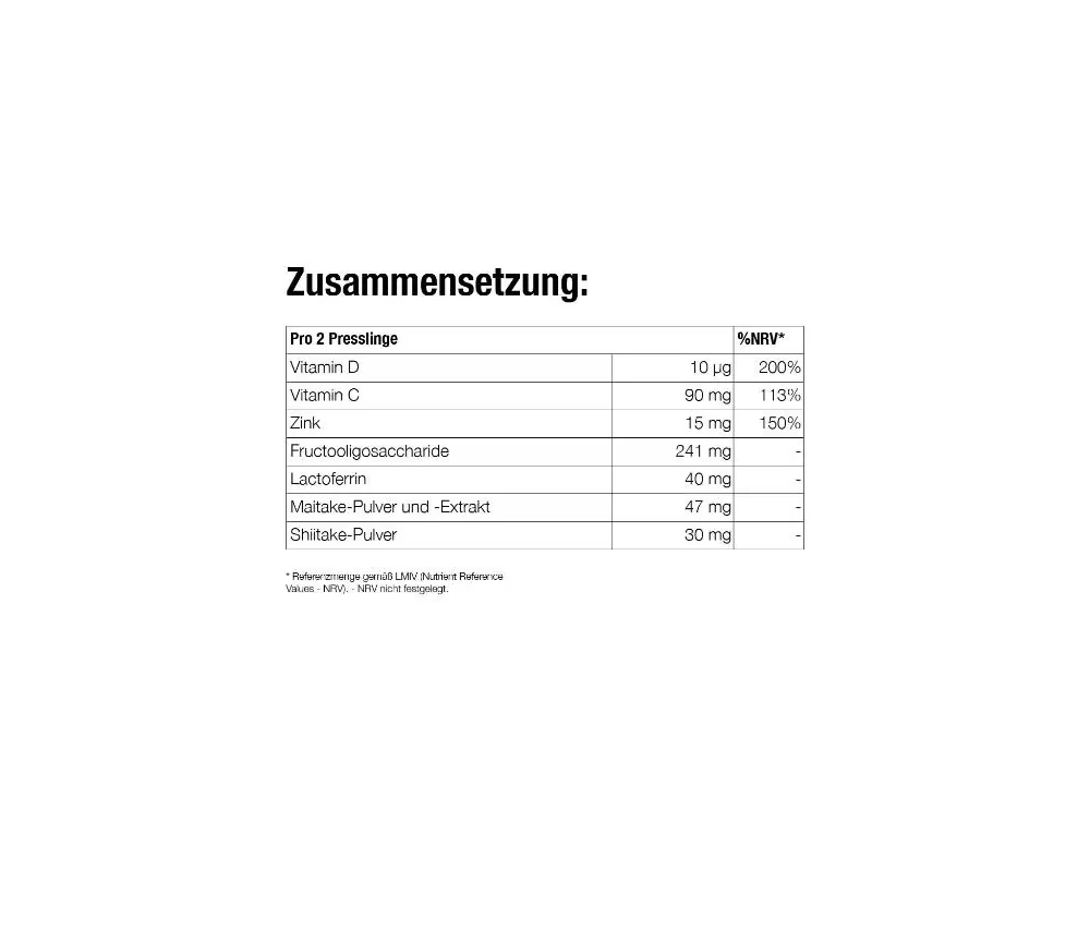 Forever - Forever ImmuBlend™ -Nahrungsergänzungsmittel für mehr Wiederstandskraft -mit Vitamin C, D und Zink - 60 Presslinge