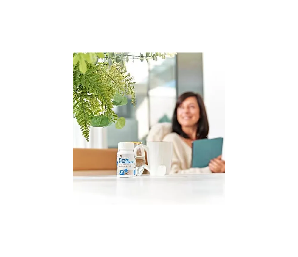 Forever - Forever ImmuBlend™ -Nahrungsergänzungsmittel für mehr Wiederstandskraft -mit Vitamin C, D und Zink - 60 Presslinge