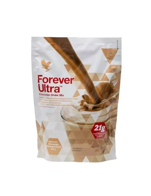 Forever - Forever Ultra™ Chocolate Shake Mix - Eiweißshake aus nicht gentechnisch verändertem Soja-Eiweiß - 405g