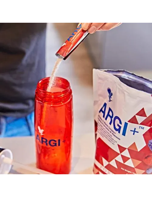 Forever - Forever ARGI+® Sticks - Diätetisches Lebensmittel mit L-Arginin-Pulver mit Vitaminen - 30 Portionsbeutel