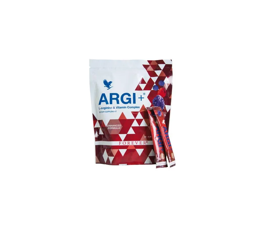 Forever - Forever ARGI+® Sticks - Diätetisches Lebensmittel mit L-Arginin-Pulver mit Vitaminen - 30 Portionsbeutel