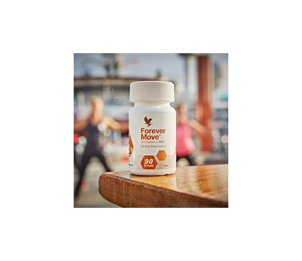 Forever - Forever Move™ - Nahrungsergänzungsmittel mit Kurkuma und Eierschalenmembran - 90 Softkapseln