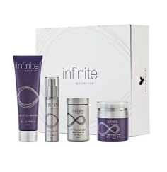 Forever - infinite by Forever™ - Anti-Aging-Pflegeserie, die von innen und außen unterstützt.- 4tlg