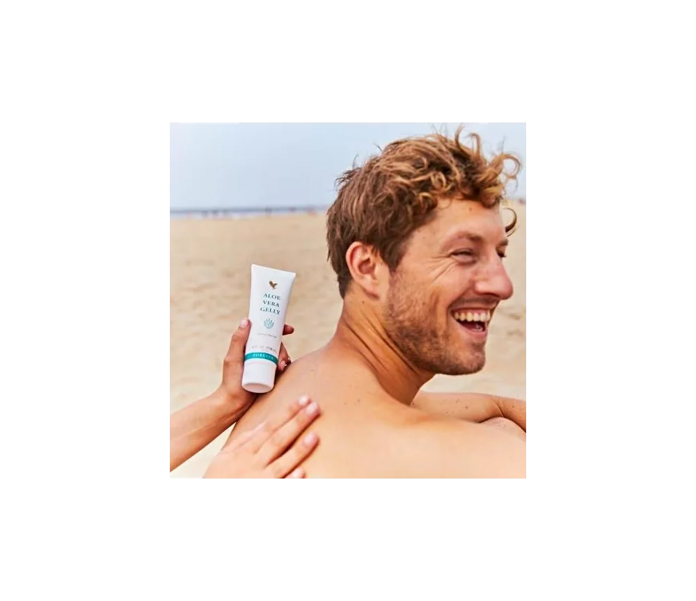 Forever - Aloe Vera Gelly - Transparentes Hautpflegegel mit dem absolut höchsten Anteil an Aloe Vera - 118ml
