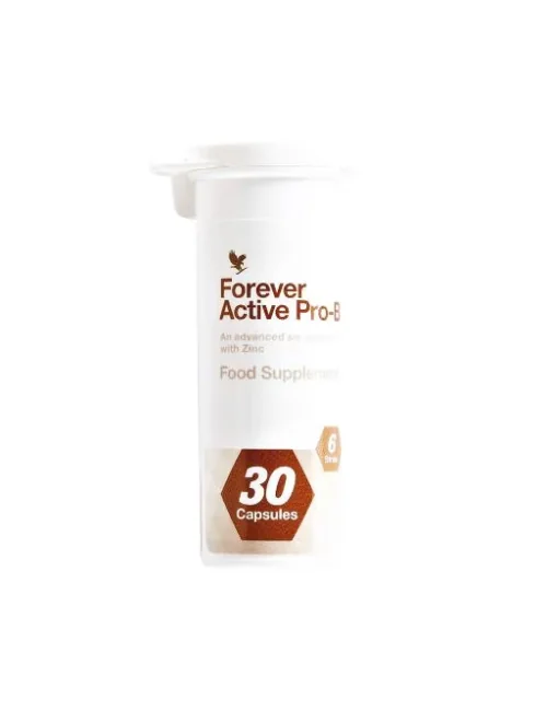 Forever - Forever Active Pro-B™ - Nahrungsergänzungsmittel mit Aktivkulturen und Zink - 30 Kapseln