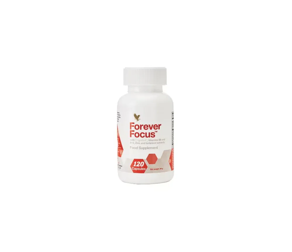 Forever - Forever Focus™ - Nahrungsergänzungsmittel - Citicolin, Vitamine B5, B6, B12 und Zink - 120 Kapseln