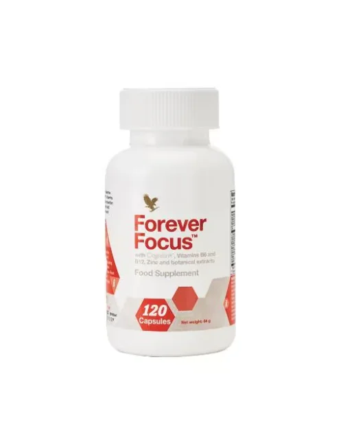 Forever - Forever Focus™ - Nahrungsergänzungsmittel - Citicolin, Vitamine B5, B6, B12 und Zink - 120 Kapseln