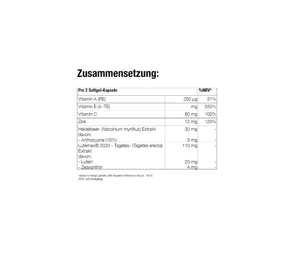 Forever - Forever iVision™ - Nahrungsergänzungsmittel - Sehkraft-Unterstützung mit Vitamin A, C, E und Zink - 60 Kapseln