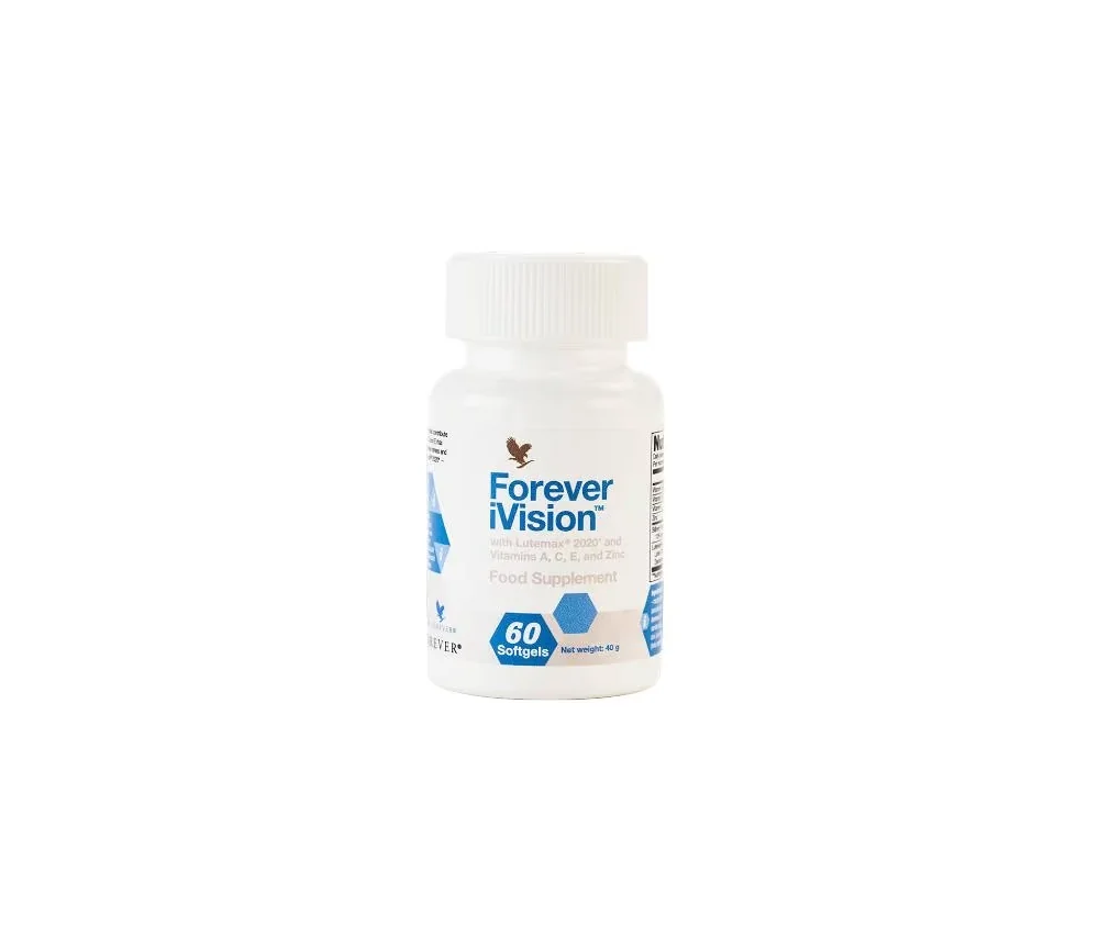 Forever - Forever iVision™ - Nahrungsergänzungsmittel - Sehkraft-Unterstützung mit Vitamin A, C, E und Zink - 60 Kapseln