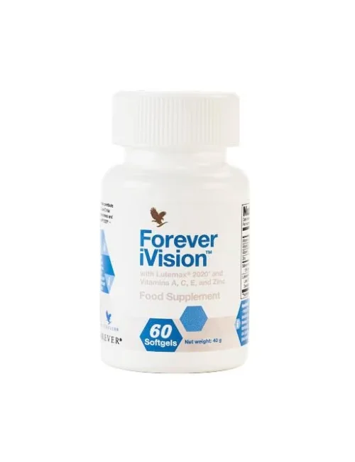Forever - Forever iVision™ - Nahrungsergänzungsmittel - Sehkraft-Unterstützung mit Vitamin A, C, E und Zink - 60 Kapseln