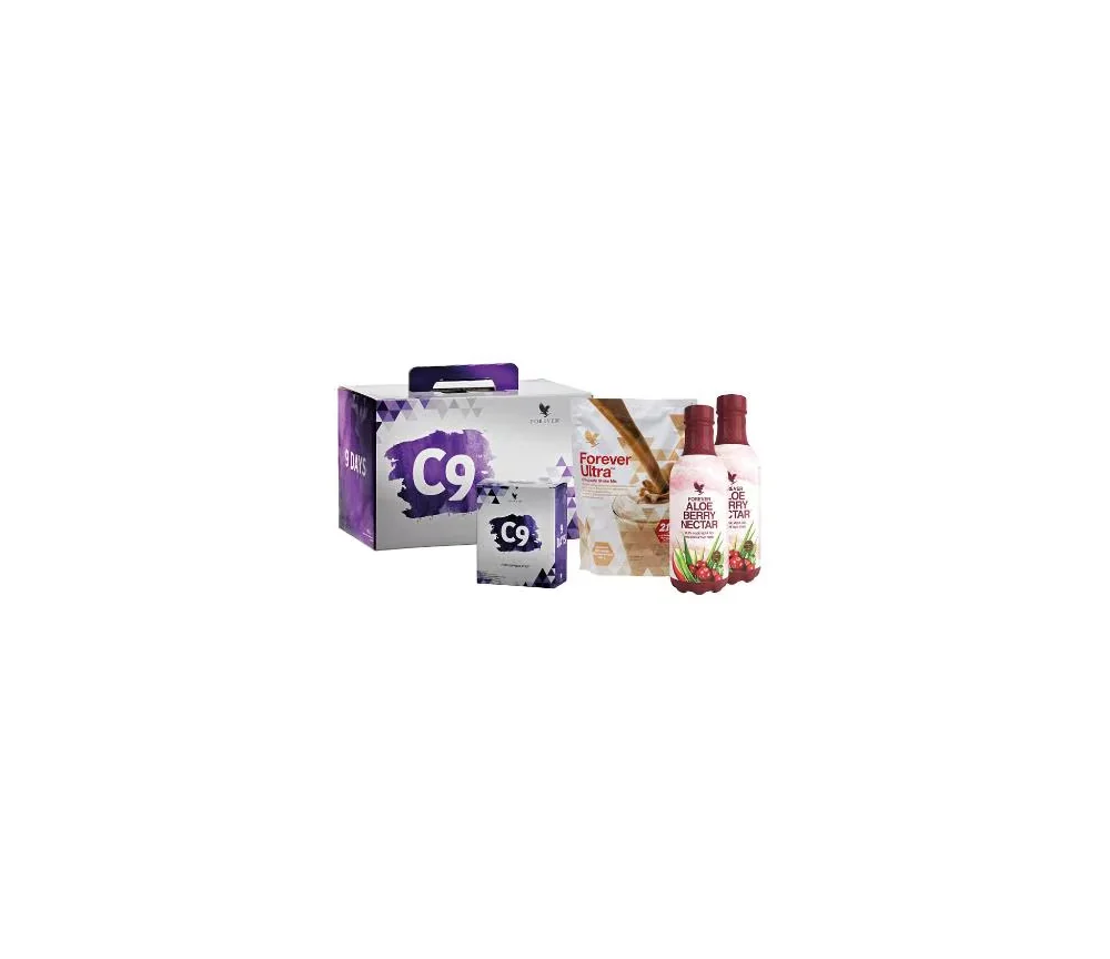 Forever - Forever C9 Berry Chocolate - das 9 Tage Basis-Körperreinigungsprogramm - 6tlg. Set
