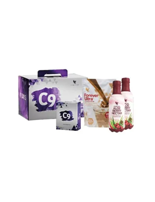Forever - Forever C9 Berry Chocolate - das 9 Tage Basis-Körperreinigungsprogramm - 6tlg. Set