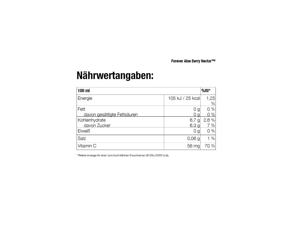 Forever - Forever C9 Berry Chocolate - das 9 Tage Basis-Körperreinigungsprogramm - 6tlg. Set