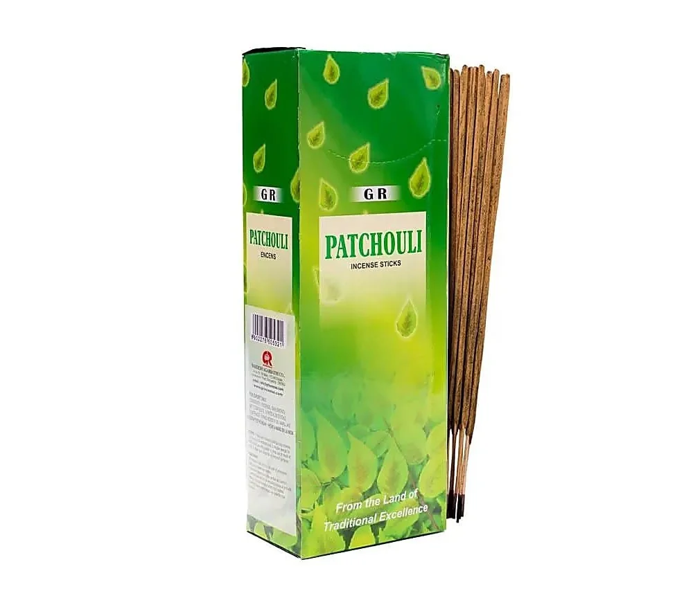 GR - Räucherstäbchen - Patchouli - Sechskant - 20gr