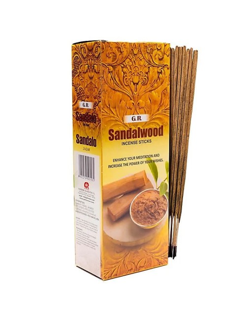 GR - Räucherstäbchen - Sandelholz - Sechskant - 20gr