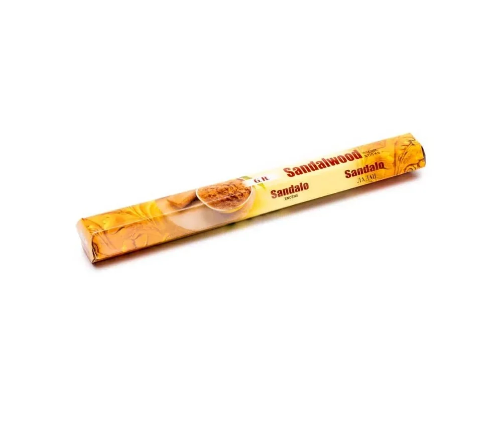 GR - Räucherstäbchen - Sandelholz - Sechskant - 20gr