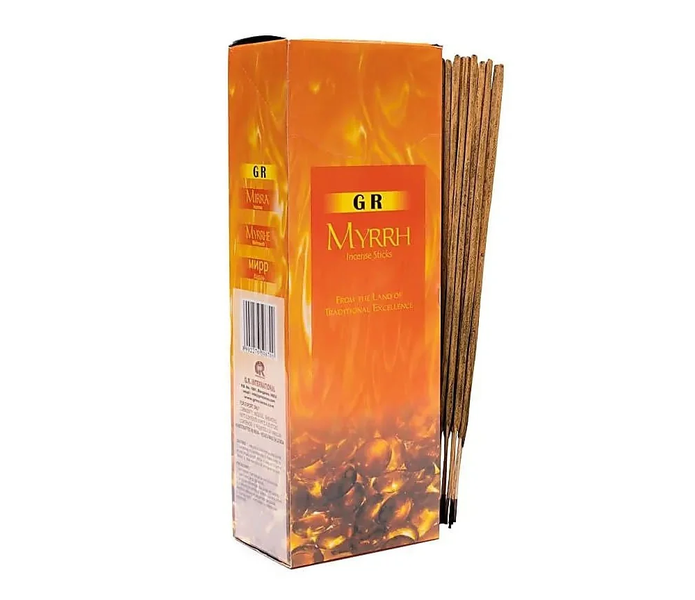 GR - Räucherstäbchen - Myrrhe - Sechskant - 20gr