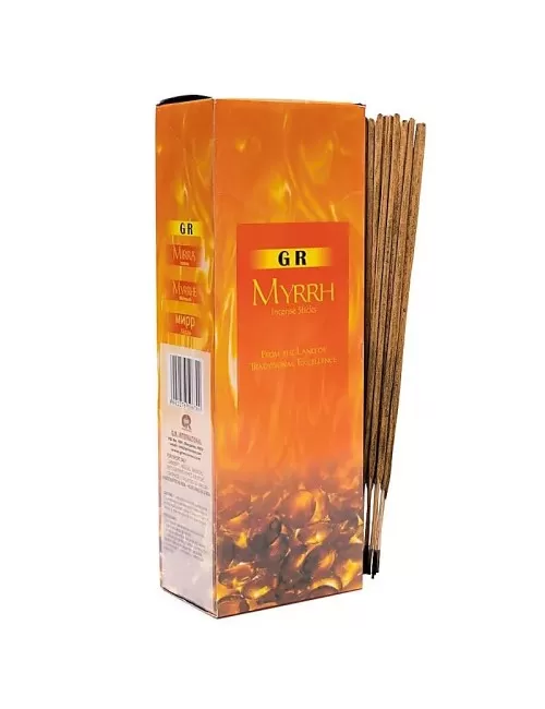 GR - Räucherstäbchen - Myrrhe - Sechskant - 20gr