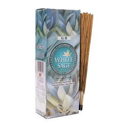 GR - Räucherstäbchen - Weißer Salbei - Sechskant - 20gr