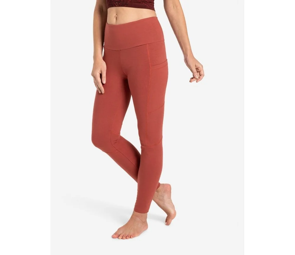 Spirit of OM - Leggings Yoga and Run - erdrot