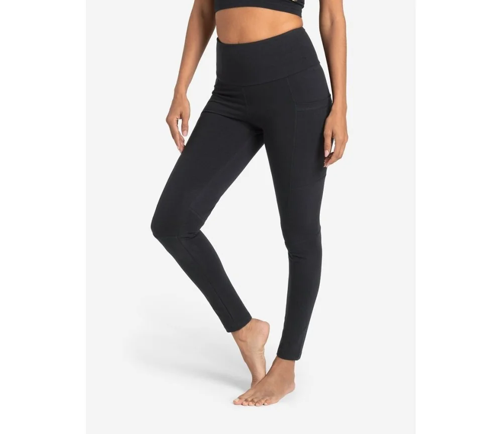 Spirit of OM - Leggings Yoga and Run - schwarz