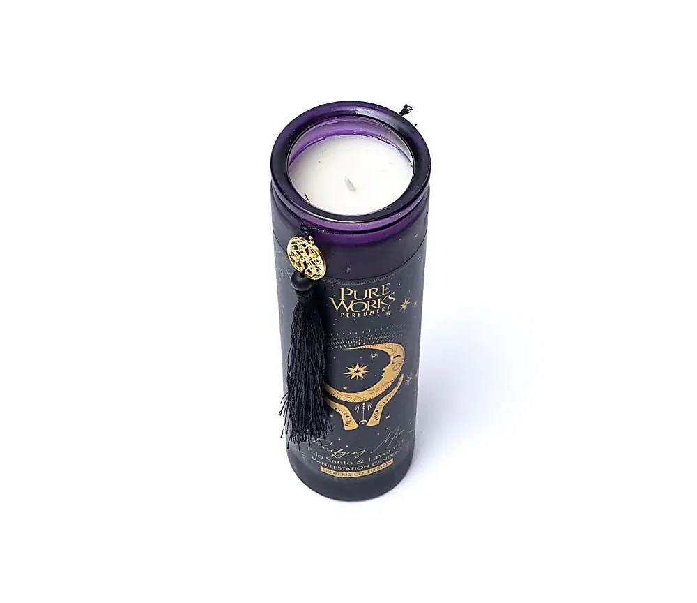 Song of India - Kerze - Kerze im Glas - Manifestationskerze - Reinigender Mond - Soja & Palmwachs - ca. 80 Std.