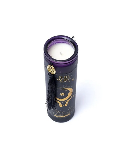 Song of India - Kerze - Kerze im Glas - Manifestationskerze - Reinigender Mond - Soja & Palmwachs - ca. 80 Std.