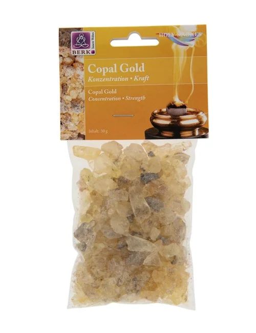 Holy Smokes - Räucherwerk in Tüten - Copal Gold - 50gr.