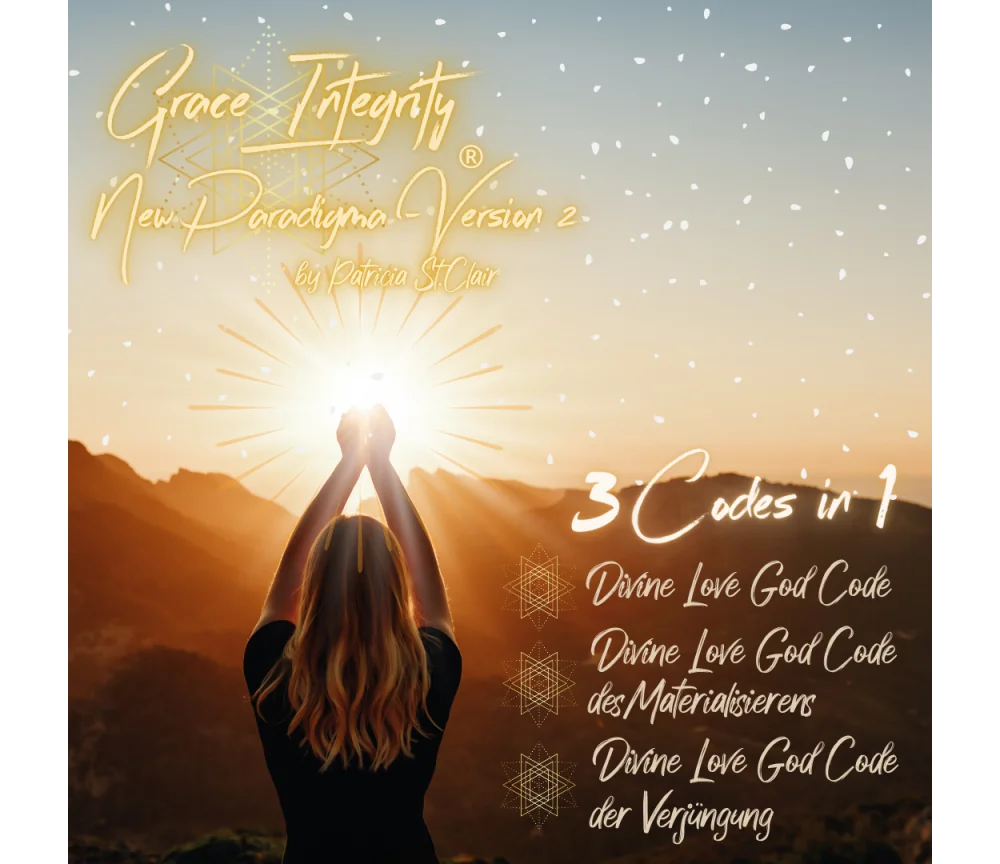 Grace Integrity® Divine Love God Code - by Patricia St. Clair - Code Übertragung - 2 Code