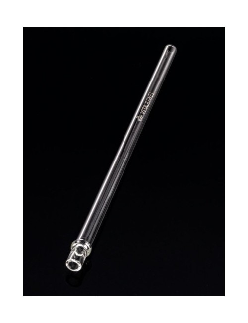 VitaJuwel - Glas Trinkhalme - ohne Edelstein - 6 Stück