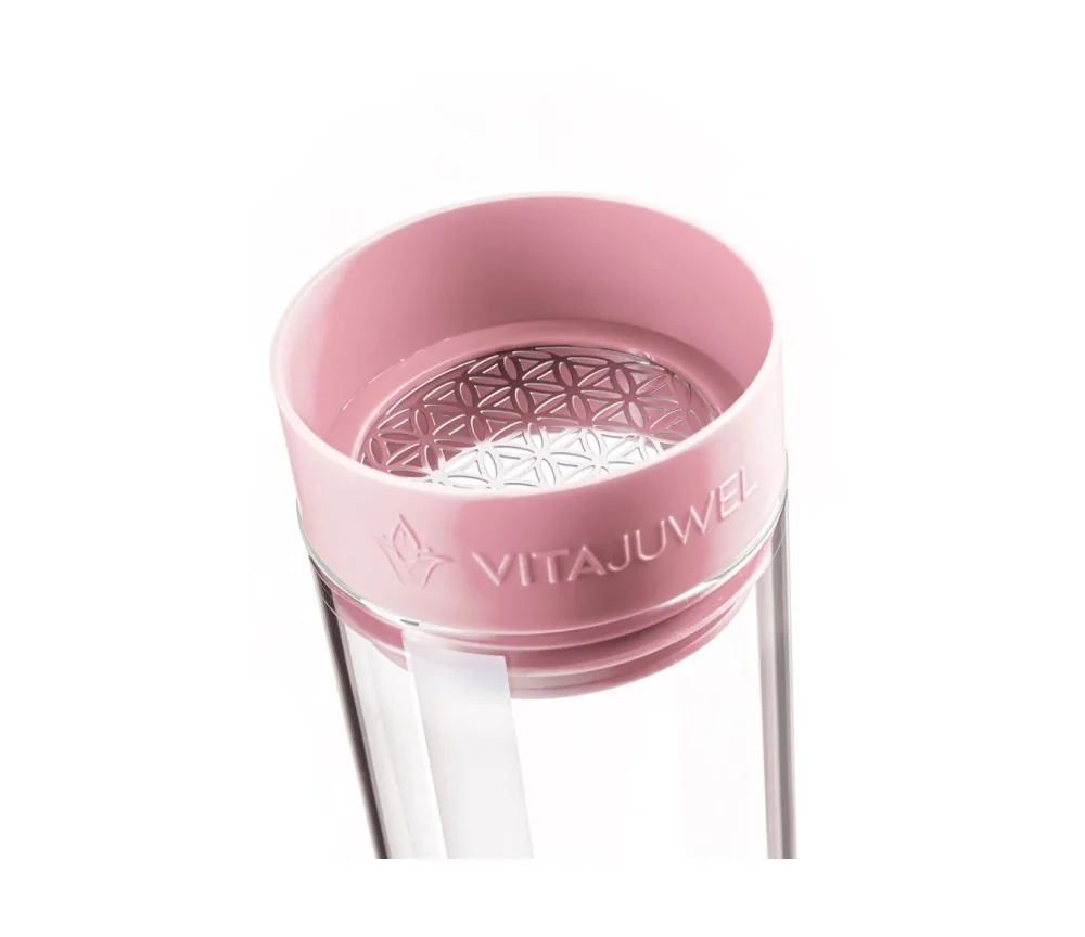 VitaJuwel - Karaffe SANA - Blossom rose - ohne Edelsteinmodul
