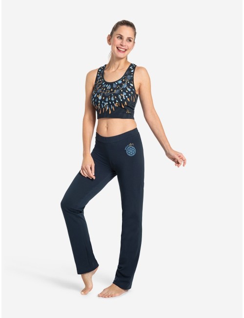The Spirit of OM - Wellnesshose Ananda (Damen) - dunkelblau