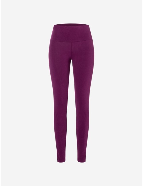 Spirit of OM - Yoga Leggings Basic Satya - viola