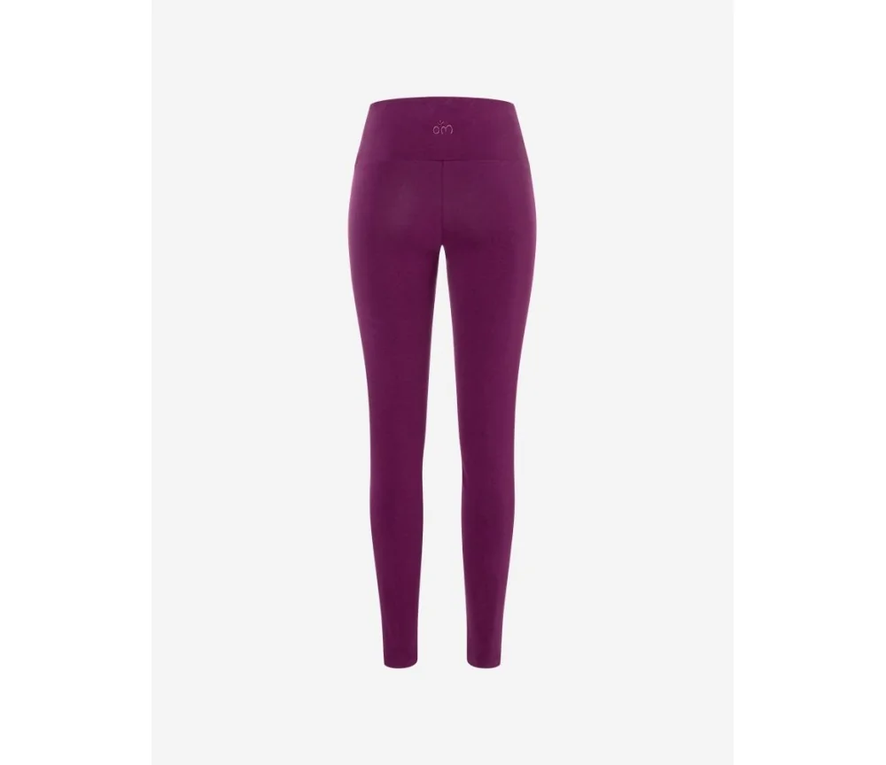 Spirit of OM - Yoga Leggings Basic Satya - viola