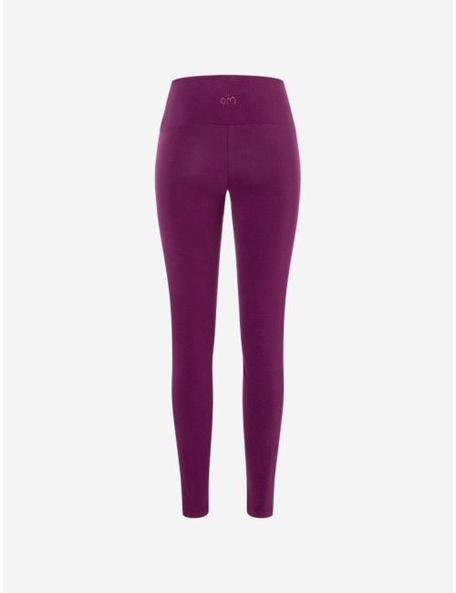 Spirit of OM - Yoga Leggings Basic Satya - viola