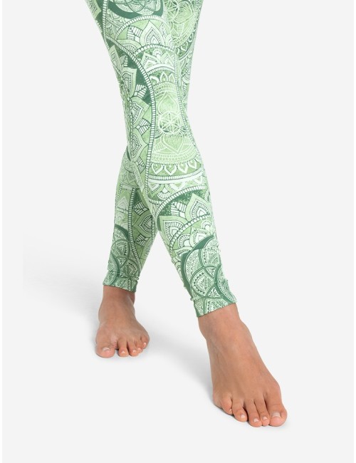 Spirit of OM - Yoga Leggings Bala - smaragd