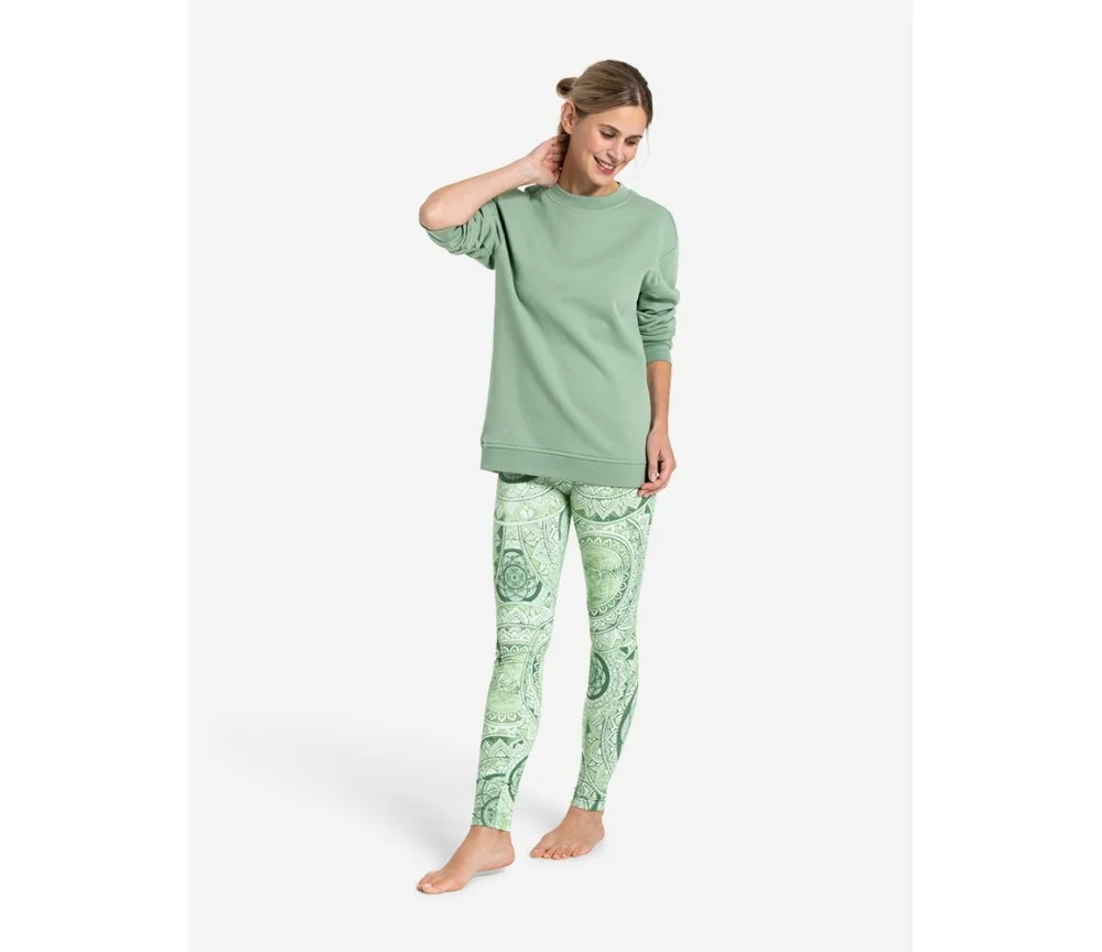 Spirit of OM - Yoga Leggings Bala - smaragd