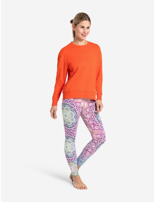 Spirit of OM - Damen Sweater Abhaya - harissa