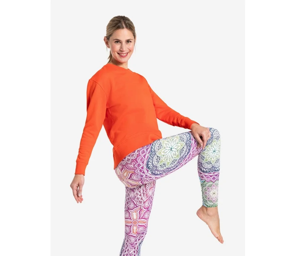 Spirit of OM - Damen Sweater Abhaya - harissa