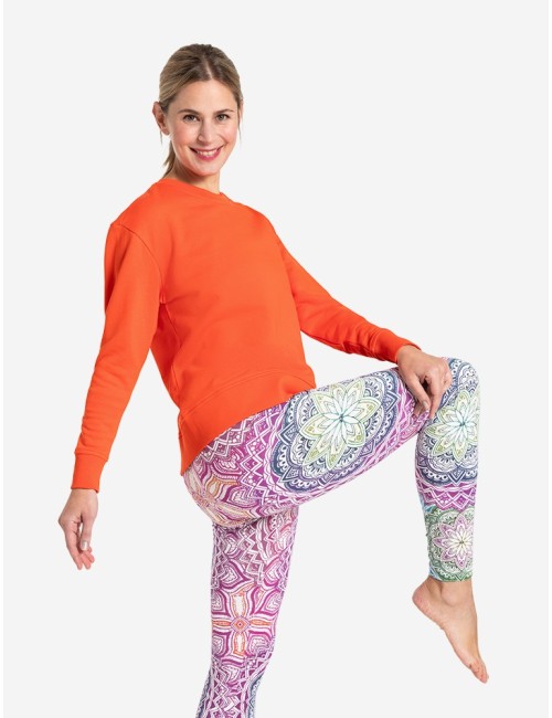 Spirit of OM - Damen Sweater Abhaya - harissa