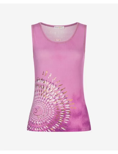 Spirit of OM - Yoga-Top - Peace OM - Viola